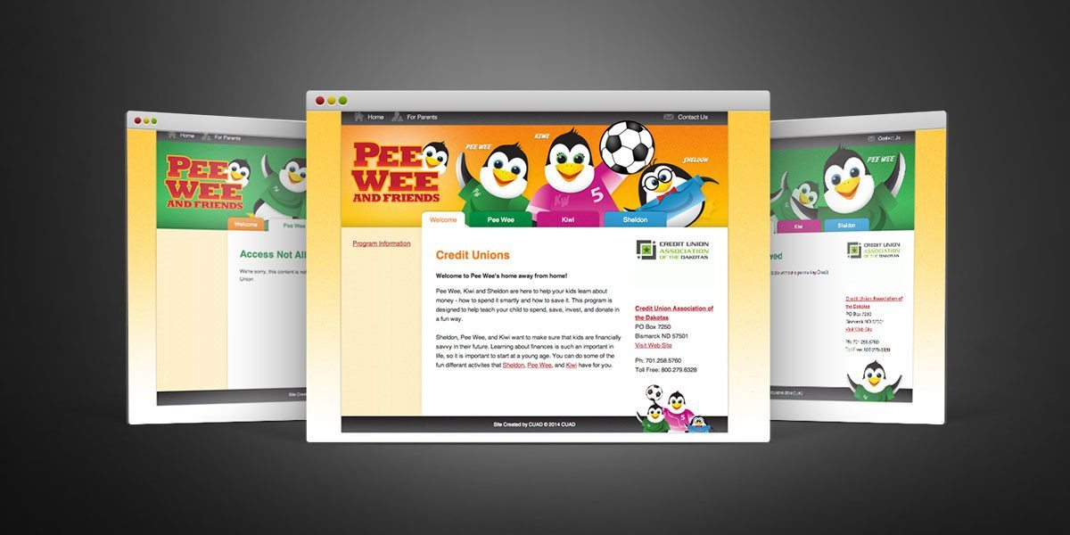 peewee penguin website