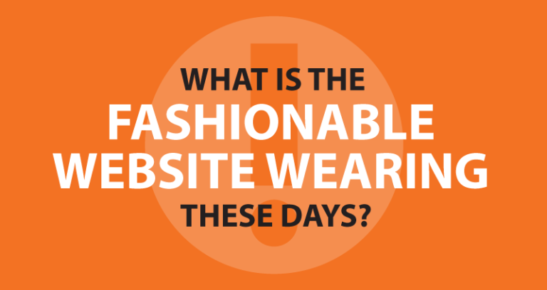 What is the fashionable website wearing these days?