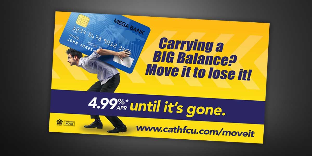 Carrying a big balance? Move it to lose it!