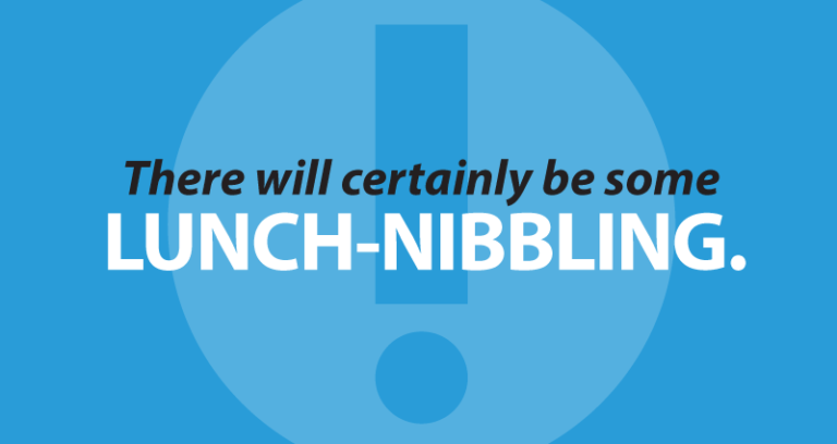 Time to Panic? There will certainly be some lunch-nibbling.