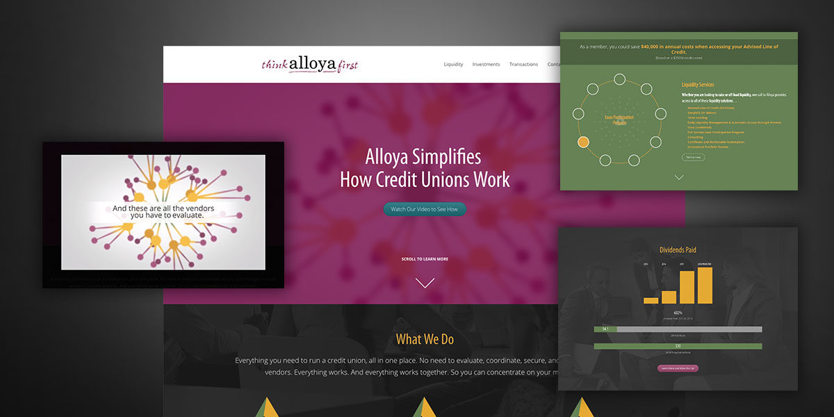 Think Alloya First site