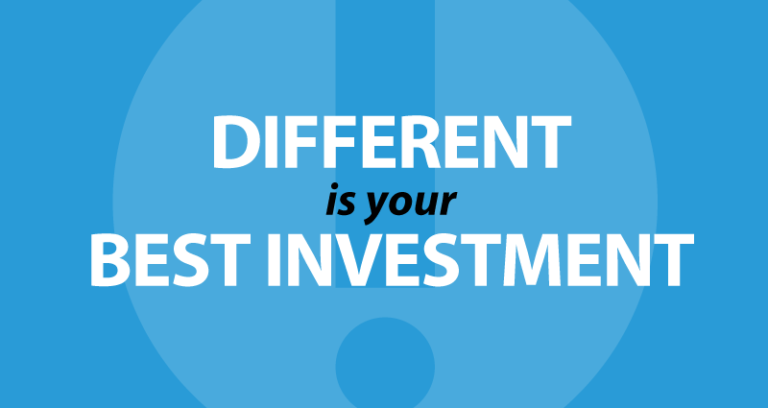 Budget Season: Different is your best investment