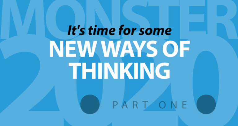 it's time for some new ways of thinking