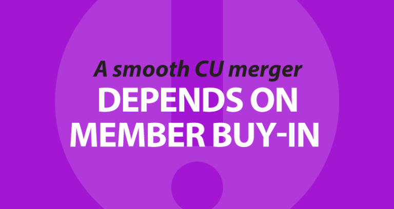 A smooth CU merger depends on member buy-in