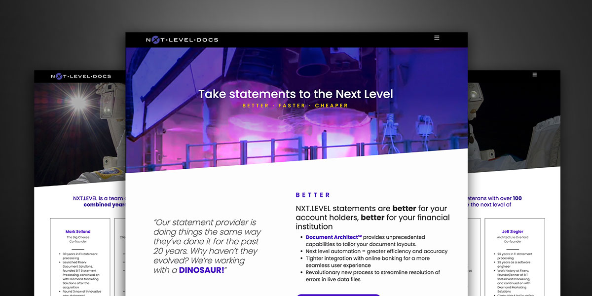 NXT Level Website