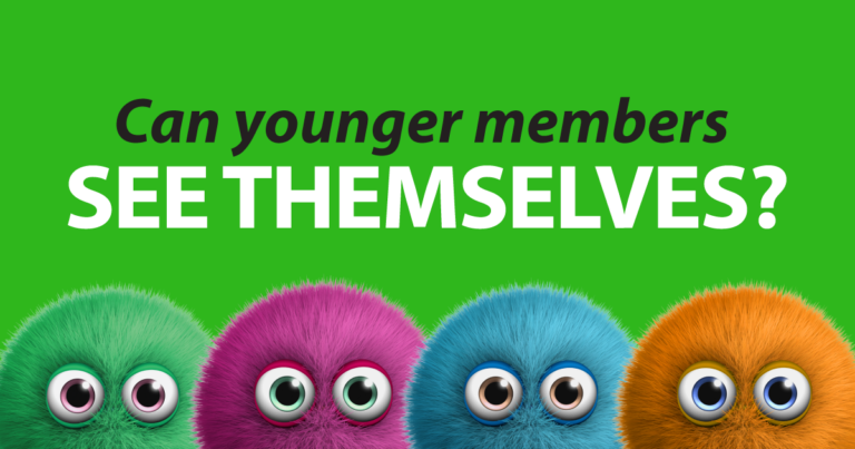 Can younger members see themselves?