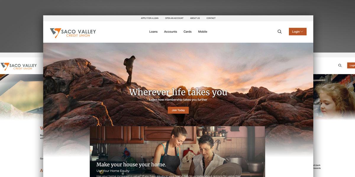 Saco Valley Website Redesign