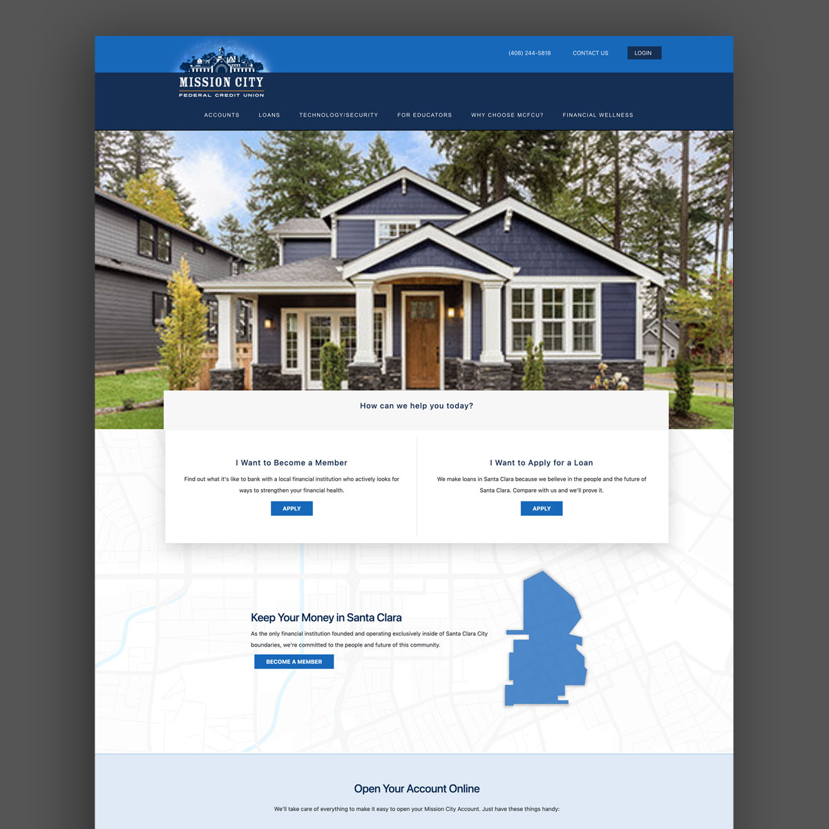 MISSION CITY WEBSITE BEFORE