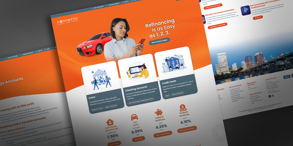 Connects Fcu Website Redesign