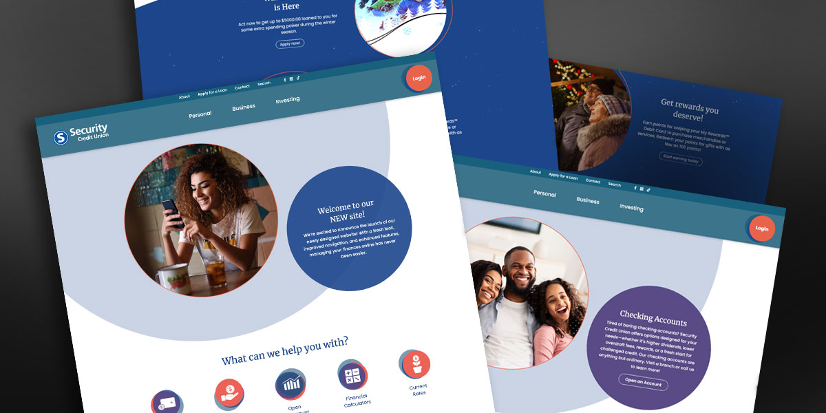 Security CU Website Redesign