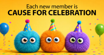 Monsters celebrating