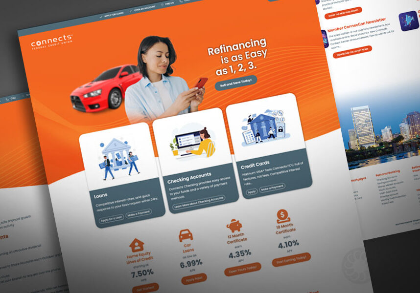 Connects Fcu Website Redesign