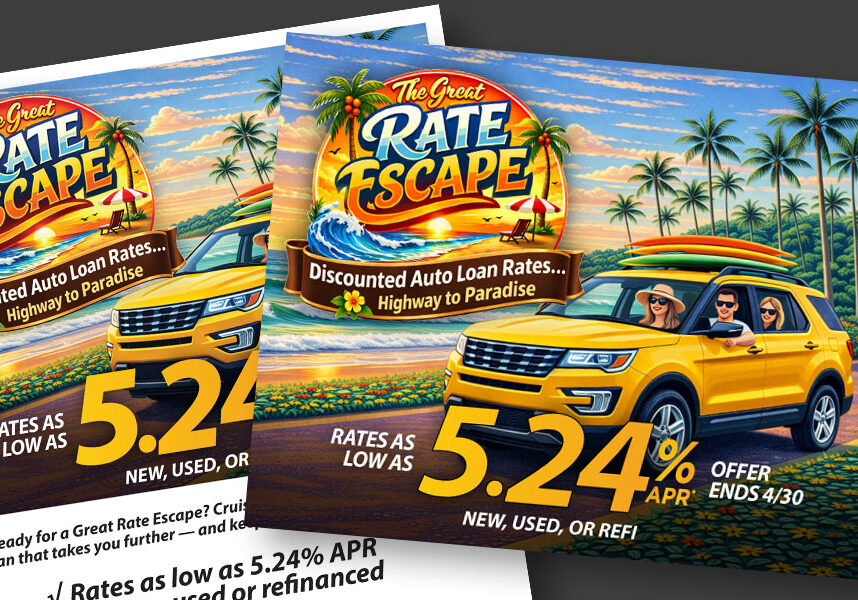 Dominion Credit Union Spring 2026 Auto Loan Campaign