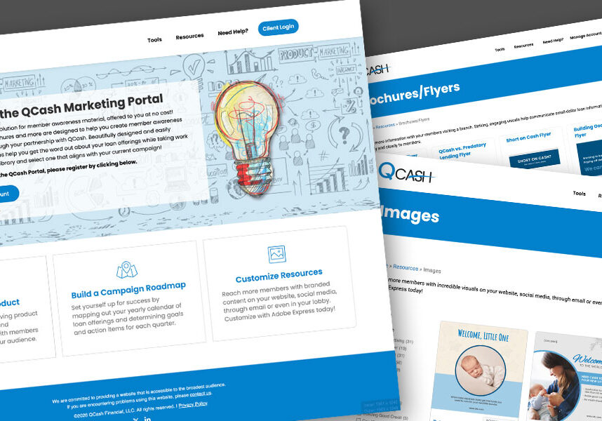 QCash Portal Website