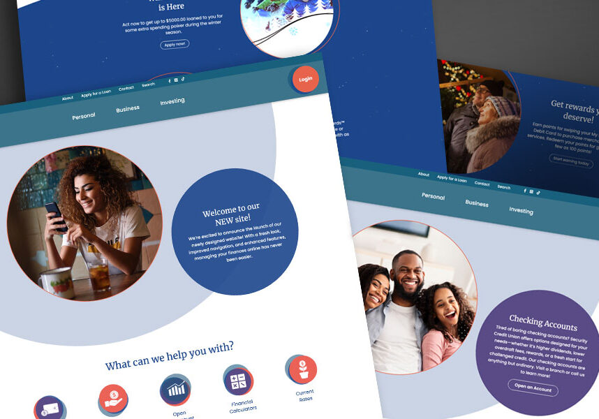 Security CU Website Redesign