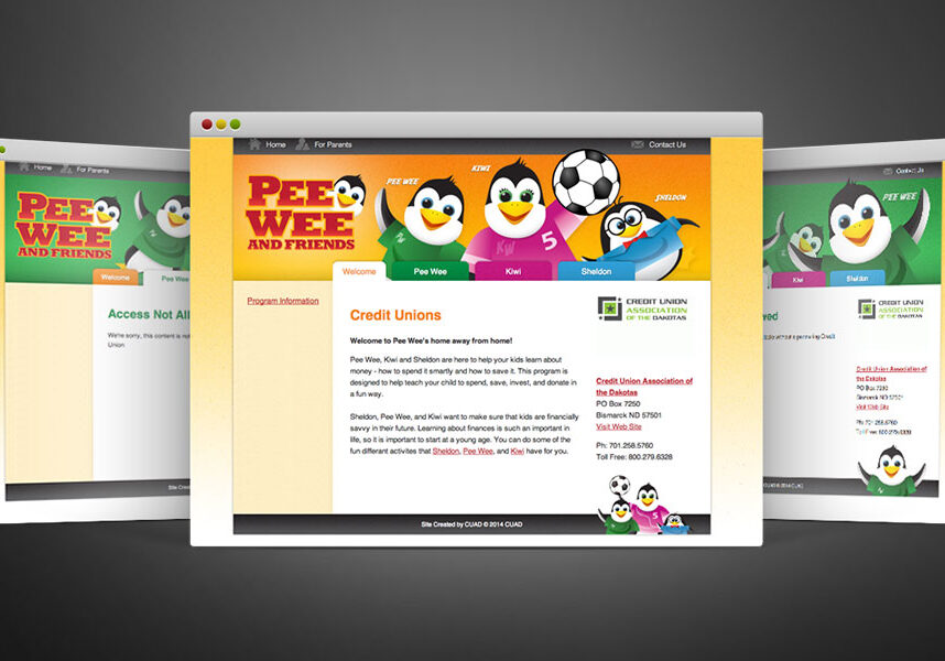 peewee penguin website